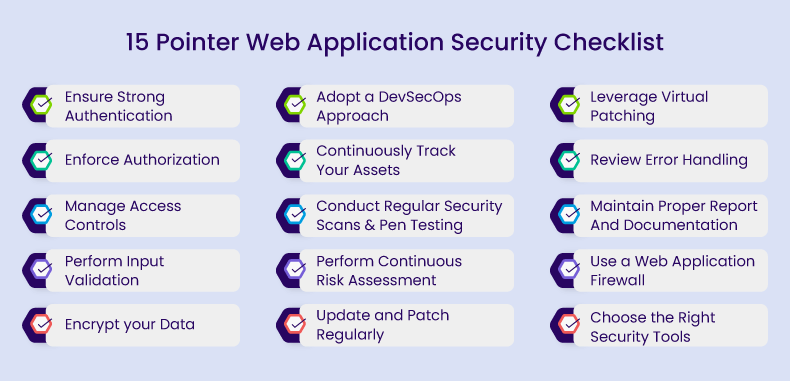 Web-Application-Security-Checklist